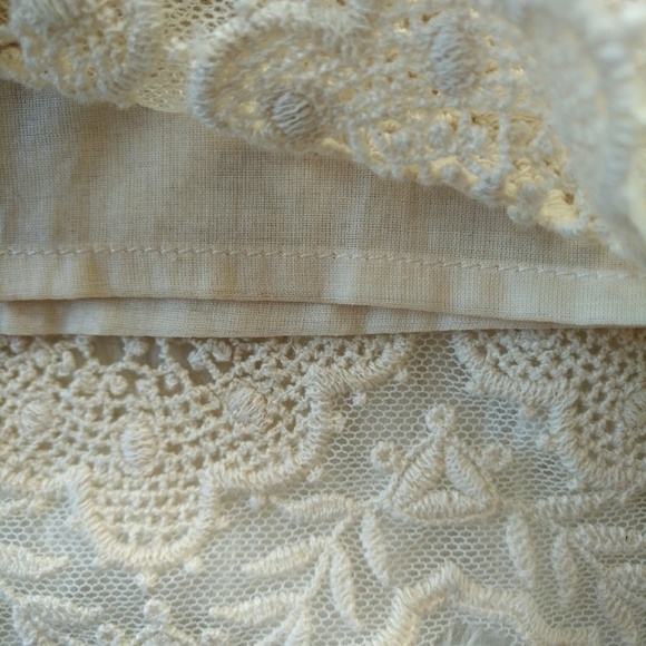 Asos Petite High Waist Lace and Mesh Lined Shorts - Picture 7 of 8